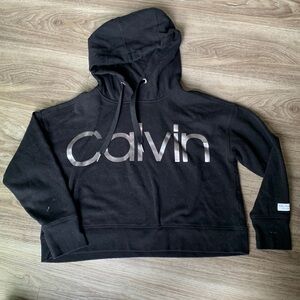 Calvin klein hoodie, black , size: medium
